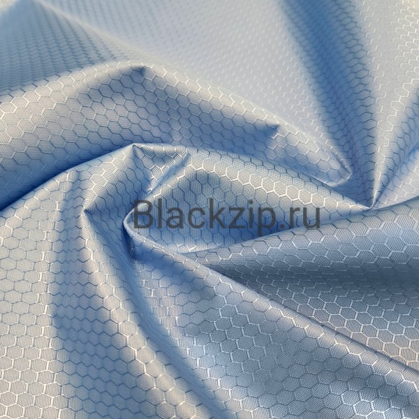 Ткань Оксфорд 300D PU1000, соты, голубой