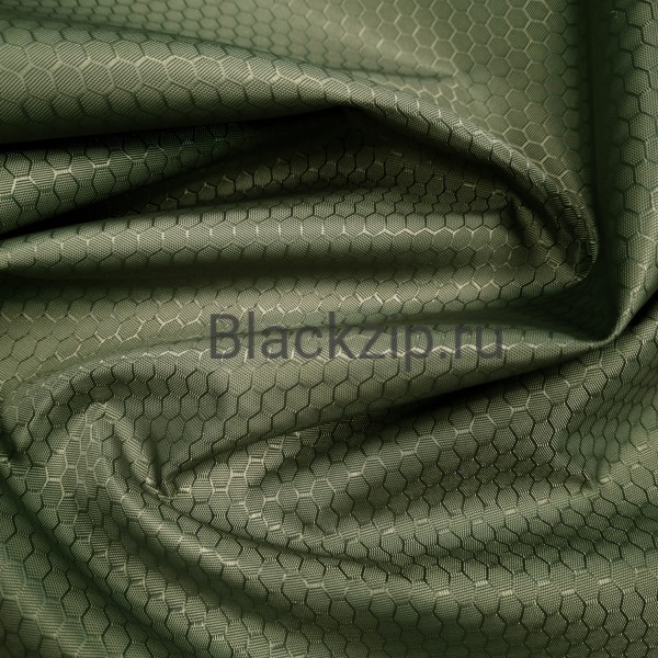 Ткань Оксфорд 300D PU1000, соты, Хаки 423