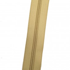 Спиральная молния №8, Бежевая, Стандарт