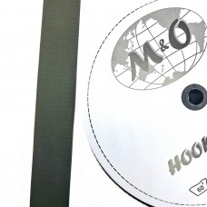 Велкро лента 50мм M&O, Олива, 100% нейлон, КРЮЧОК