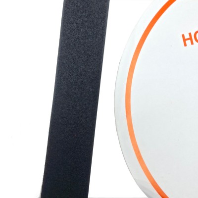 Велкро лента 50мм, Черный, 100% нейлон, Рулон 25м, петля.